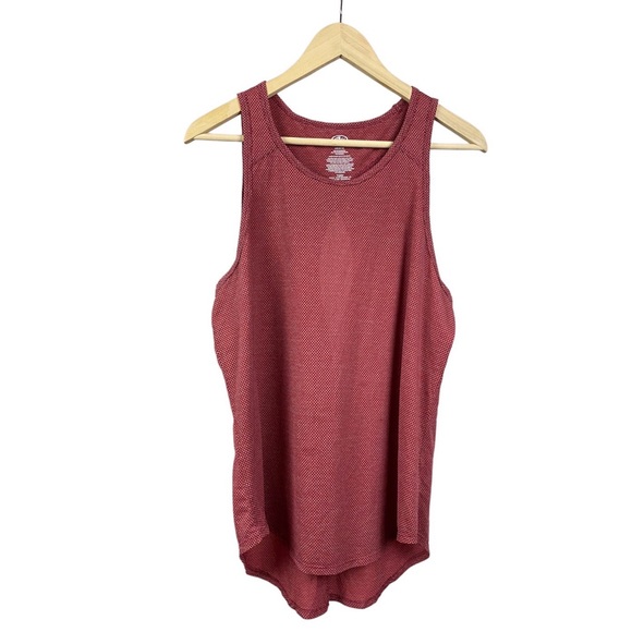 Athletic Works Red Razor Back Workout Tank Top - Picture 3 of 5